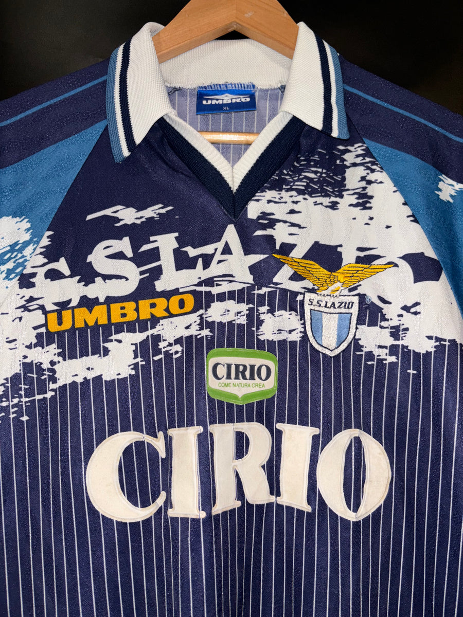 LAZIO SIGNORI 1996-1997 ORIGINAL JERSEY Size XL