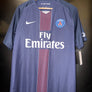 PSG PARIS SAINT GERMAIN CAVANI  2016-2017 ORIGINAL JERSEY SIZE L