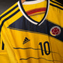 COLOMBIA JAMES 2014-2015 ORIGINAL JERSEY Size L