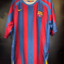 BARCELONA RONALDINHO 2005-2006 ORIGINAL JERSEY Size XL