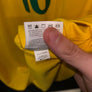 BRAZIL NEYMAR JR 2014-2015 ORIGINAL JERSEY SIZE L