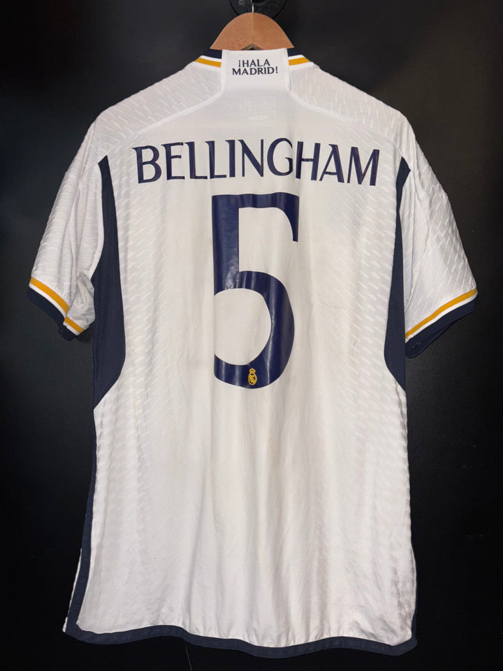 REAL MADRID BELLINGHAM 2023-2024 ORIGINAL PLAYER JERSEY Size L