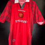 MANCHESTER UNITED CANTONA 1996-1997 ORIGINAL JERSEY Size XL