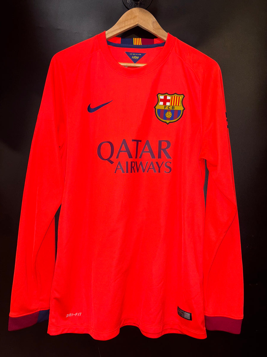 BARCELONA NEYMAR JR 2014-2015 ORIGINAL JERSEY Size L