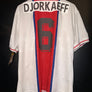 PSG PARIS SAINT GERMAIN DJORKAEFF 1995-1996 ORIGINAL JERSEY SIZE L