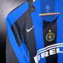 INTER MILAN ADRIANO 2004-2005 ORIGINAL JERSEY Size XL