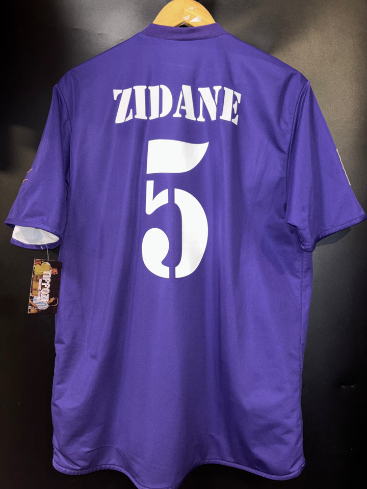 REAL MADRID ZIDANE 2001-2002 ORIGINAL JERSEY Size L