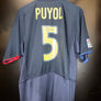 BARCELONA PUYOL 2002-2003 ORIGINAL JERSEY Size L