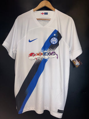 INTER MILAN LAUTARO NINJA TURTLES 2023-2024 ORIGINAL JERSEY Size L