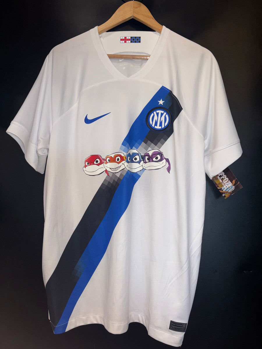 INTER MILAN LAUTARO NINJA TURTLES 2023-2024 ORIGINAL JERSEY Size L