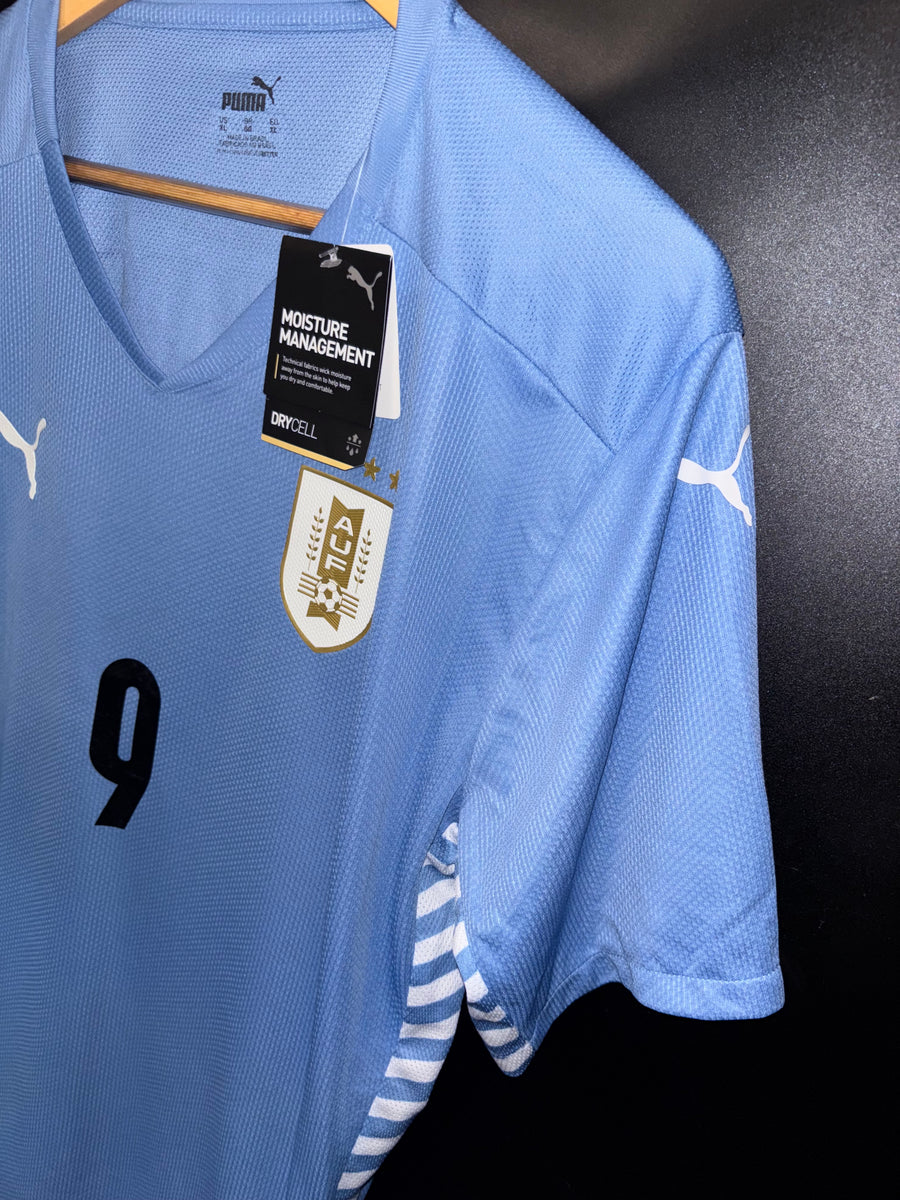 URUGUAY SUAREZ 2021-2022 ORIGINAL JERSEY Size XL