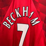 MANCHESTER UNITED BECKHAM 1997-1998 ORIGINAL JERSEY Size L