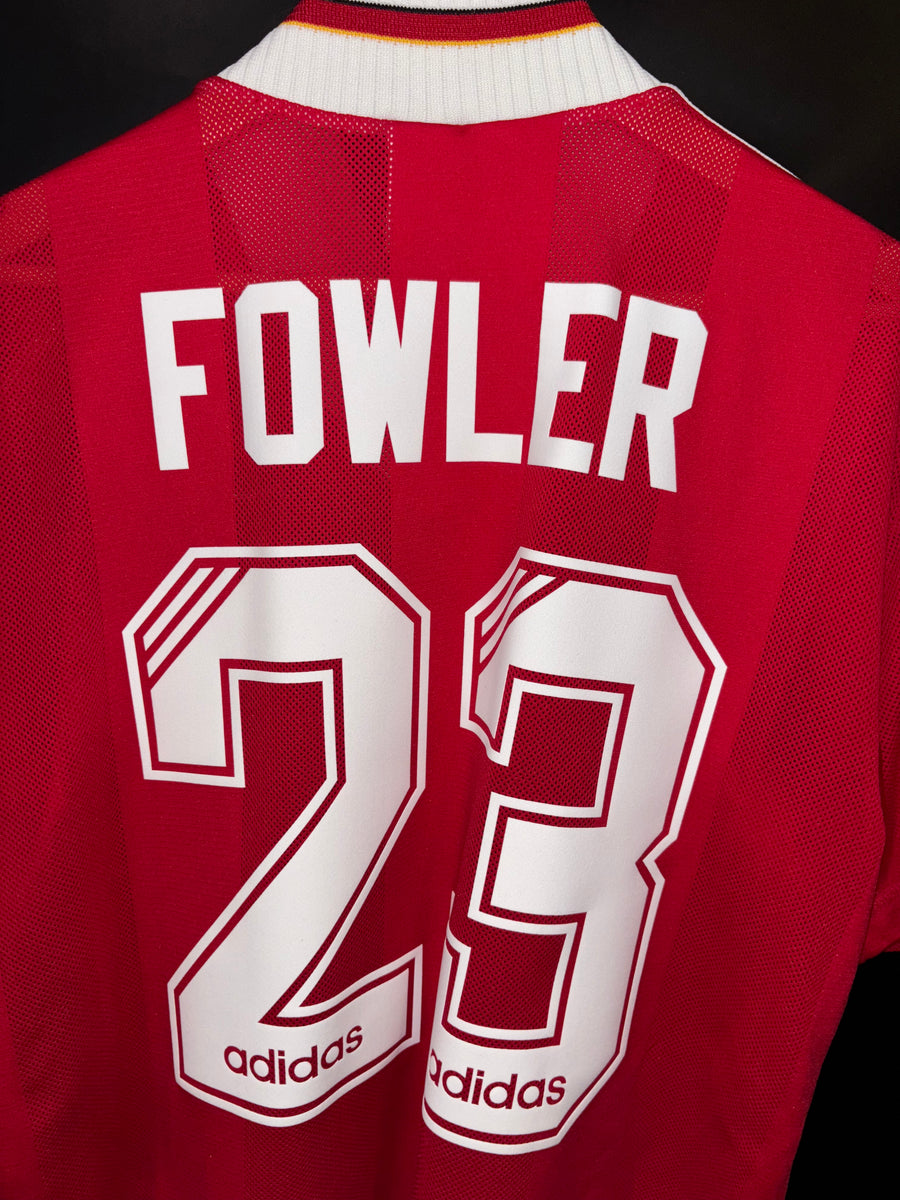 LIVERPOOL FOWLER 1995-1996 ORIGINAL JERSEY Size L