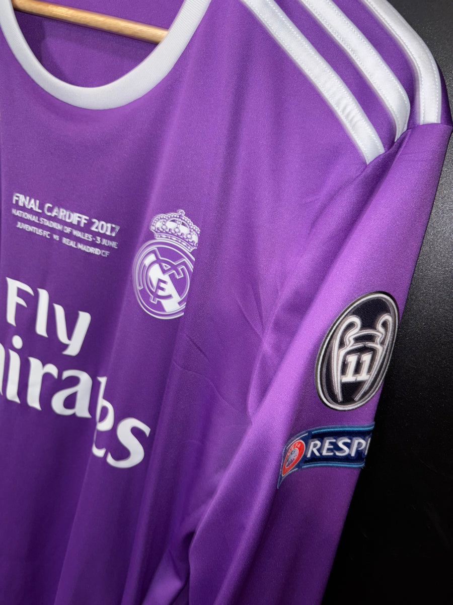 REAL MADRID RONALDO 2016-2017 ORIGINAL AWAY JERSEY SIZE L