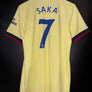 ARSENAL SAKA 2021-2022 ORIGINAL  JERSEY Size M
