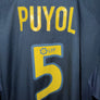 BARCELONA PUYOL 2002-2003 ORIGINAL JERSEY Size L