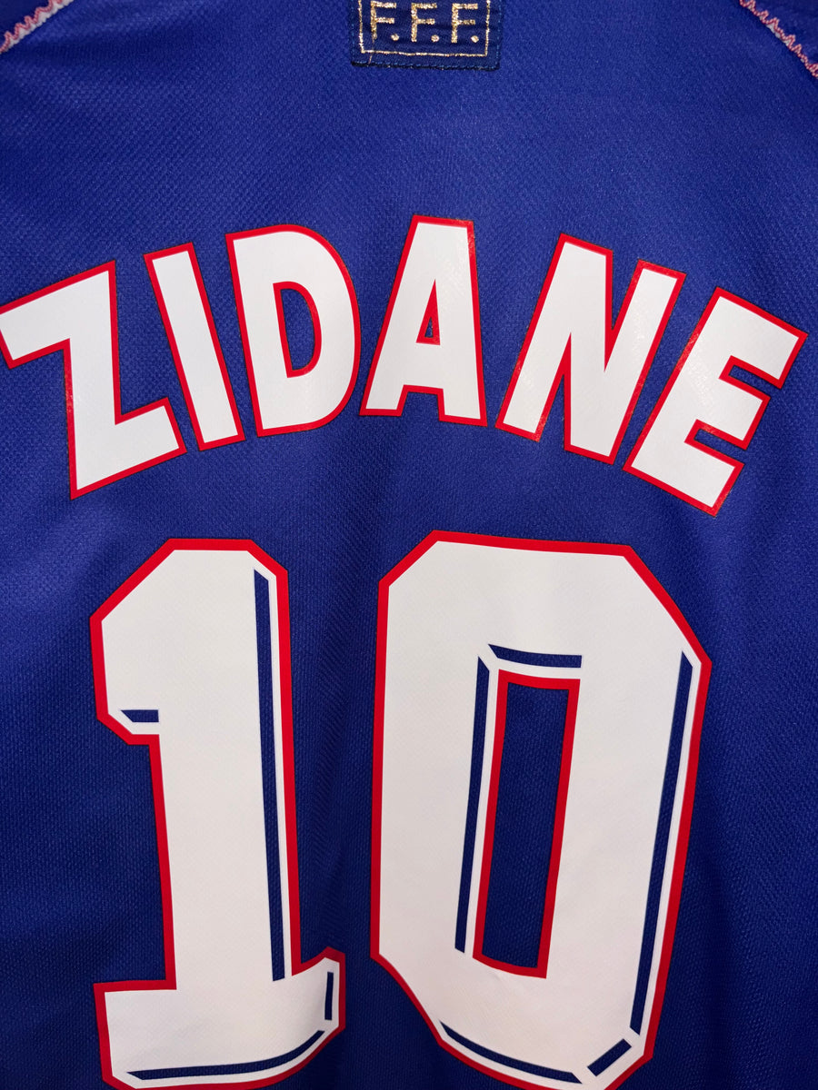 FRANCE ZIDANE 1998-1999 ORIGINAL JERSEY SIZE XL
