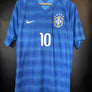 BRAZIL NEYMAR JR 2014-2015 ORIGINAL JERSEY SIZE XL