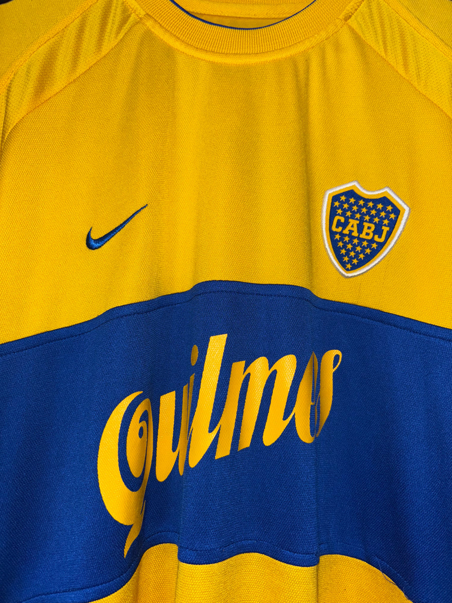 BOCA JUNIORS RIQUELME 2000-2001 ORIGINAL JERSEY Size L