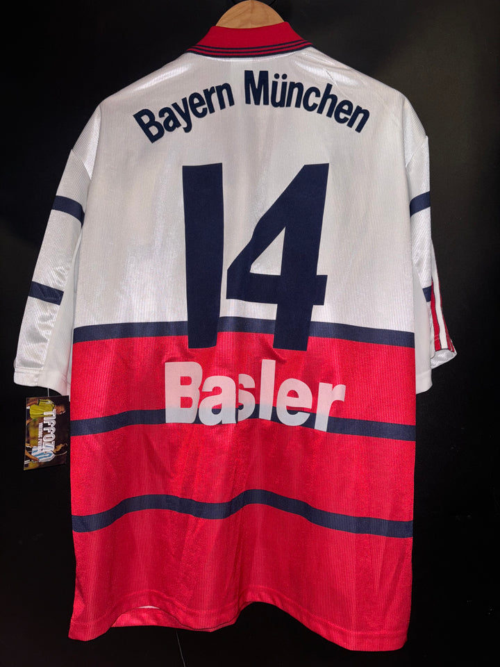 BAYERN MUNICH BASLER 1998-1999 ORIGINAL JERSEY Size XL