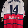 BAYERN MUNICH BASLER 1998-1999 ORIGINAL JERSEY Size XL