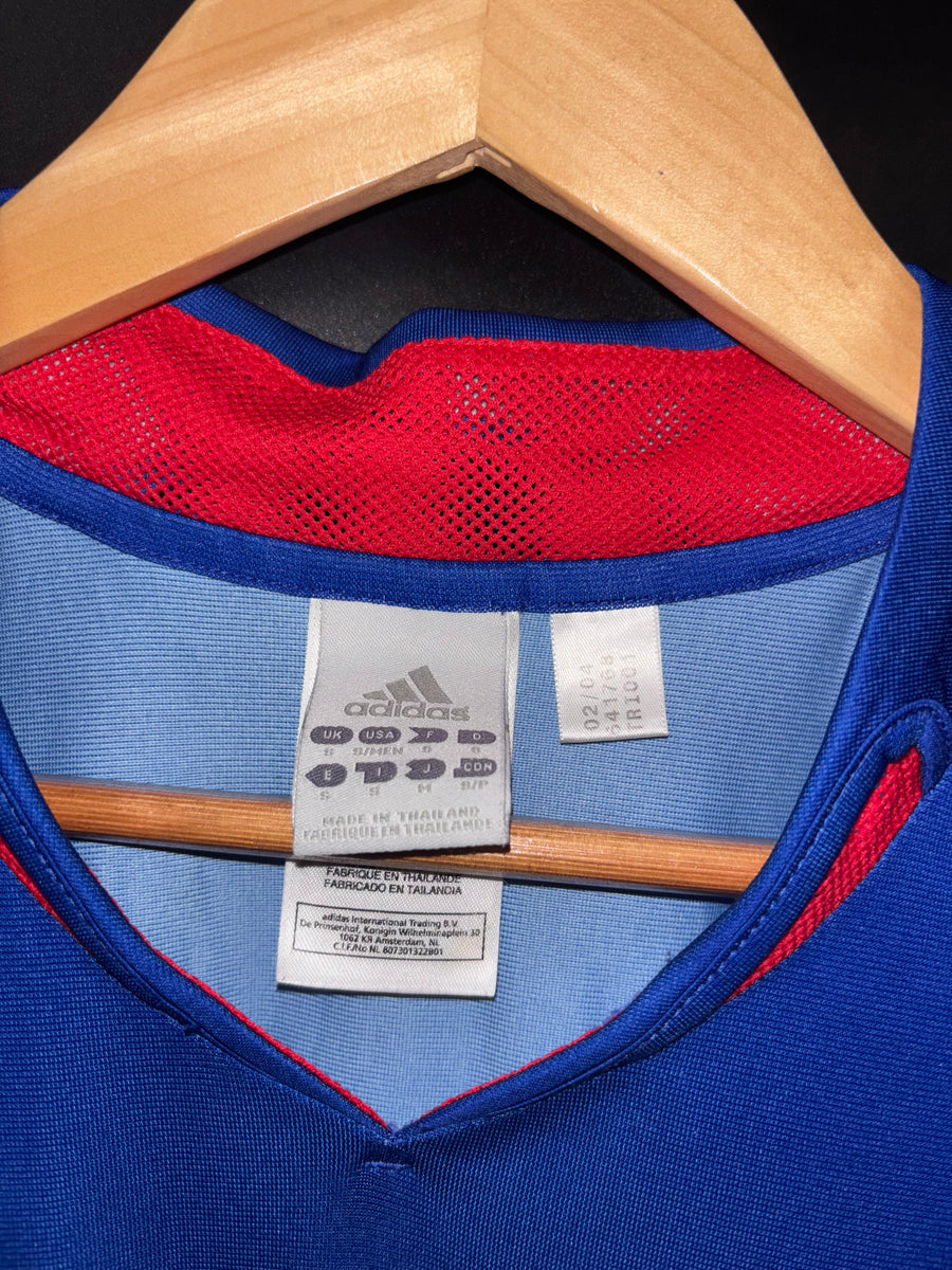FRANCE ZIDANE 2004-2005 ORIGINAL JERSEY Size S