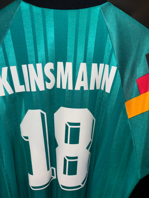 GERMANY KLINSMANN 1992-1993 ORIGINAL JERSEY Size XL