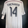 REAL MADRID CHICHARITO 2014-2015 ORIGINAL JERSEY SIZE L