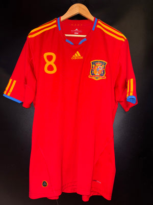 SPAIN XAVI 2010-2011 ORIGINAL JERSEY Size XL