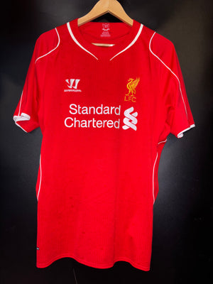 LIVERPOOL GERRARD 2014-2015 ORIGINAL JERSEY Size L