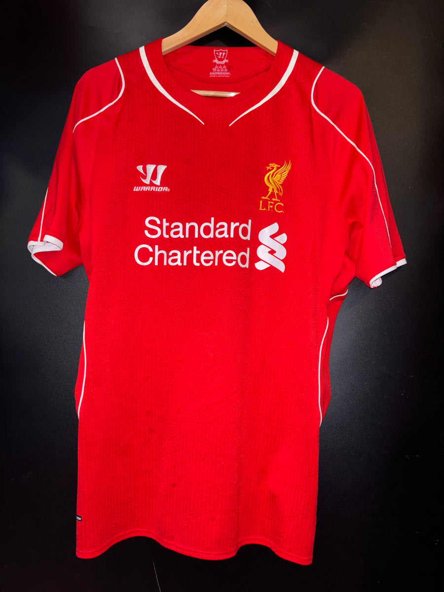 LIVERPOOL GERRARD 2014-2015 ORIGINAL JERSEY Size L