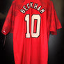 MANCHESTER UNITED BECKHAM 1996-1997 ORIGINAL JERSEY Size XL