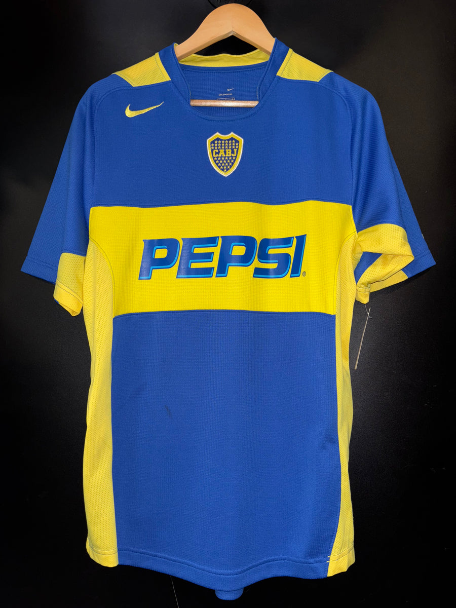 BOCA JUNIORS TEVEZ 2004-2005 ORIGINAL JERSEY Size L