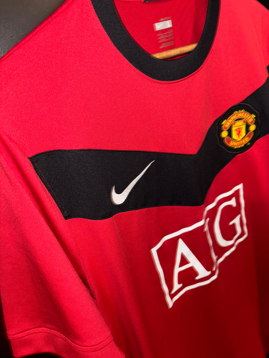 MANCHESTER UNITED VALENCIA 2009-2010 ORIGINAL JERSEY Size L