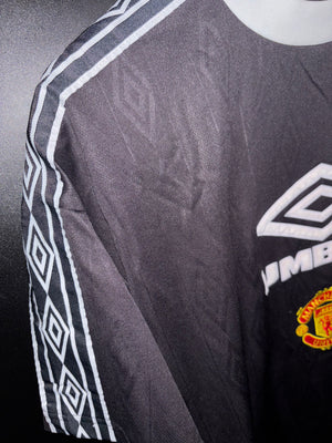MANCHESTER UNITED 1994-1995 ORIGINAL TRAINING JERSEY Size M