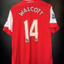 ARSENAL WALCOTT 2010-2011 ORIGINAL JERSEY Size XL