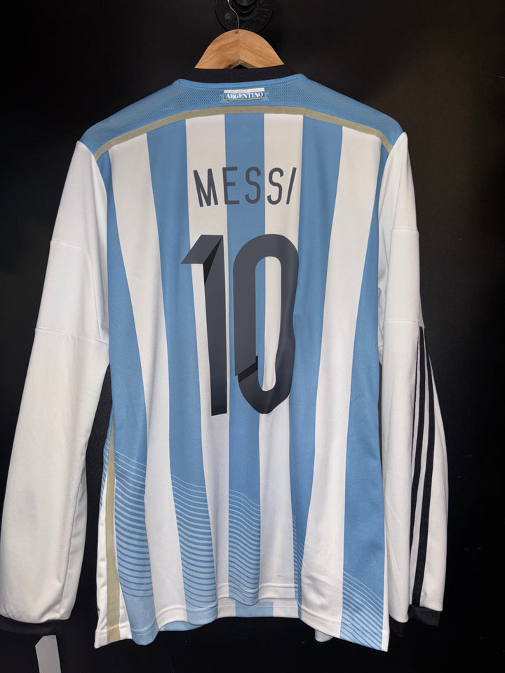 ARGENTINA MESSI 2014-2015 ORIGINAL JERSEY Size M