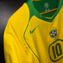 BRAZIL RONALDINHO 2004-2005 ORIGINAL JERSEY SIZE S
