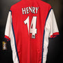ARSENAL HENRY 1999-2000 ORIGINAL JERSEY Size L