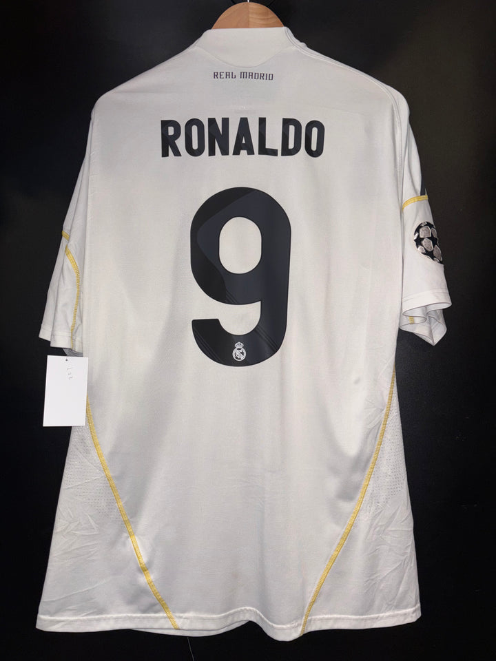 REAL MADRID RONALDO 2009-2010 ORIGINAL JERSEY Size L