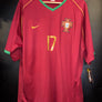 PORTUGAL RONALDO 2006-2007 ORIGINAL JERSEY Size XL