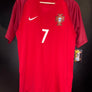 PORTUGAL RONALDO 2016-2017 ORIGINAL JERSEY Size L