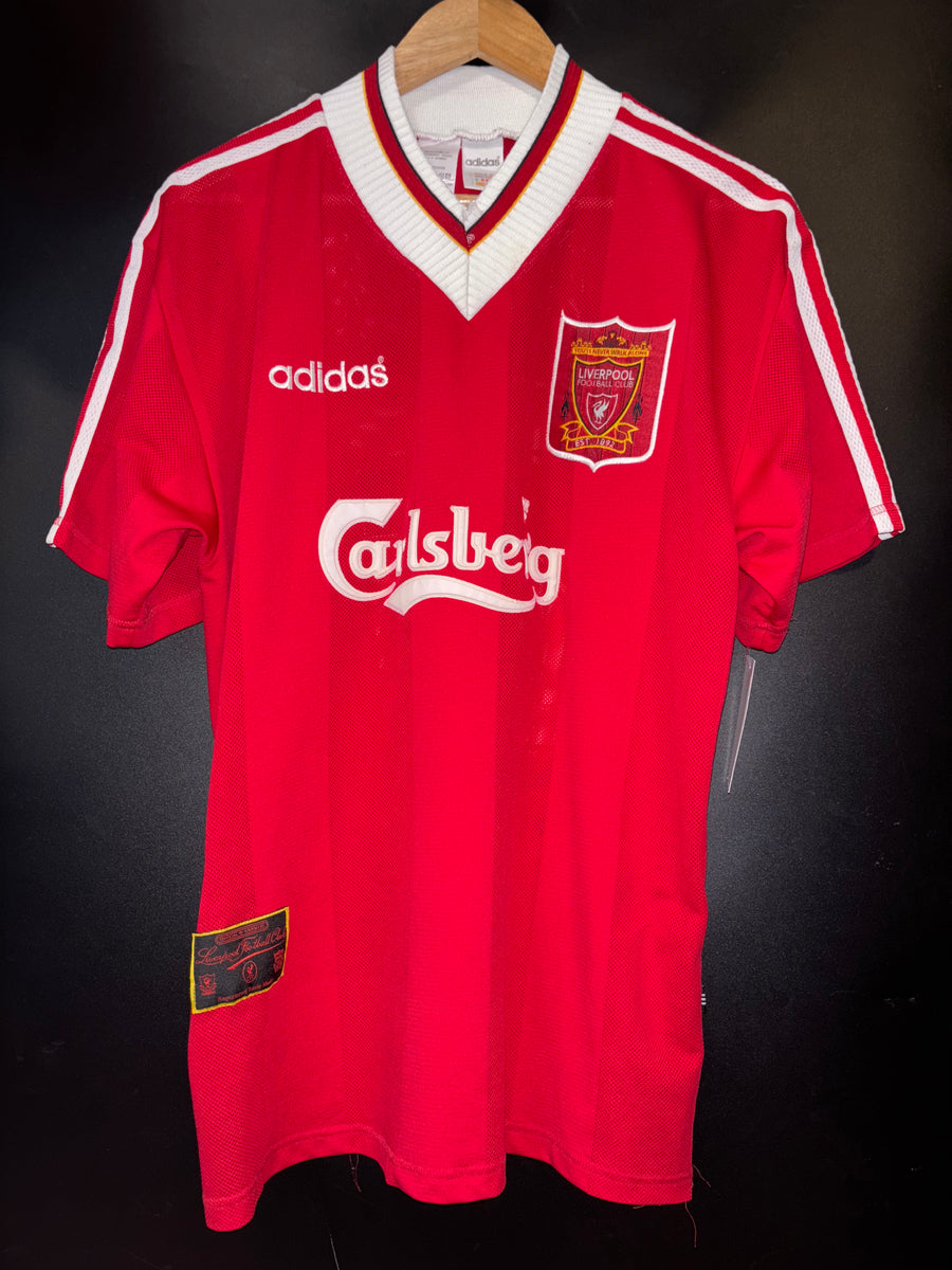 LIVERPOOL FOWLER 1995-1996 ORIGINAL JERSEY Size L