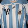 ARGENTINA MESSI 2006-2007 ORIGINAL JERSEY SIZE XL