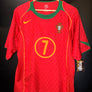 PORTUGAL FIGO 2004-2005 ORIGINAL JERSEY Size M