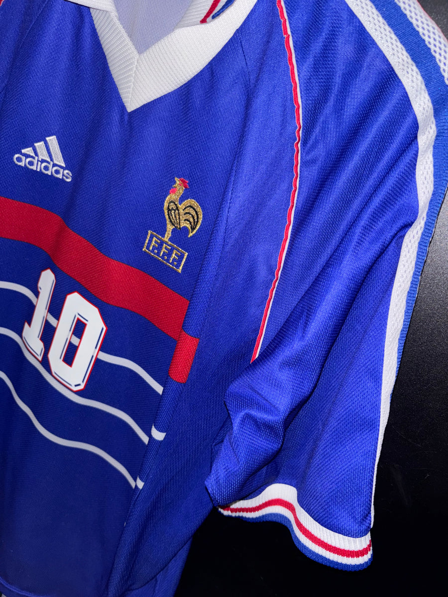 FRANCE ZIDANE 1998-1999 ORIGINAL AWAY JERSEY Size M
