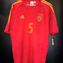 SPAIN PUYOL 2004-2005 ORIGINAL JERSEY Size L
