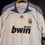 REAL MADRID RAMOS 2007-2008 ORIGINAL JERSEY Size XL