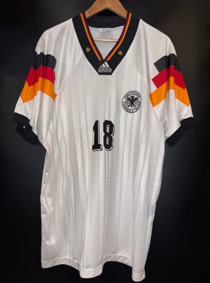 GERMANY KLINSMANN 1992-1993 ORIGINAL JERSEY Size XL