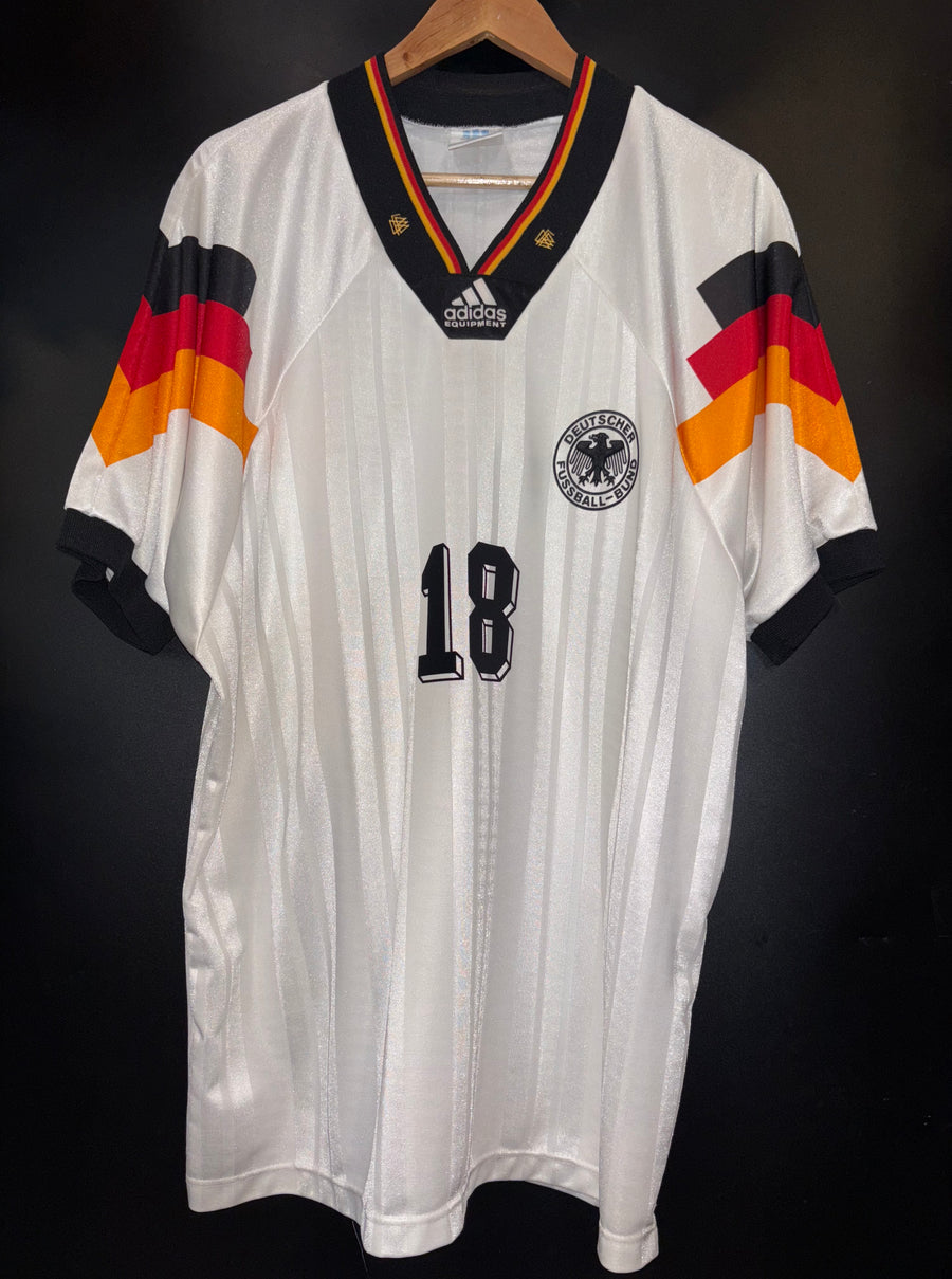 GERMANY KLINSMANN 1992-1993 ORIGINAL JERSEY Size XL